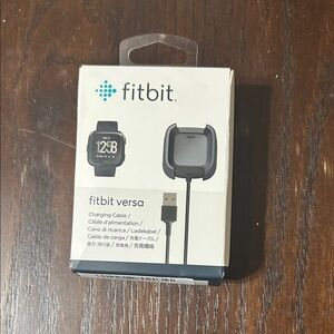 Fitbit Versa Charger in Black